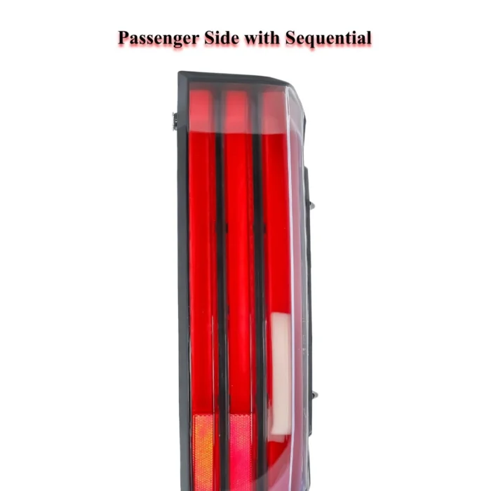 Passenger Right Side Tail Light 5 Pin with Sequential for 22-25 Toyota Tundra