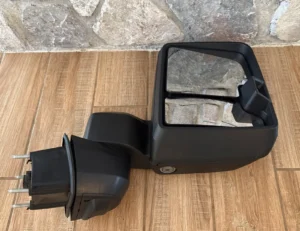 Passenger Side Black Tow Mirror for 2020-2024 Chevy Silverado & GMC Sierra