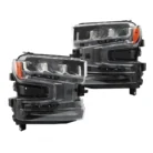 Passenger&Driver Side For Chevy Silverado 1500 2019-20 2021 Headlights Headlamps