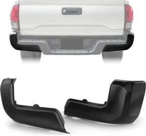 Rear Bumper End Cap Fits 2016-2023 Toyota Tacoma W/O Sensor Hole Corner Cover