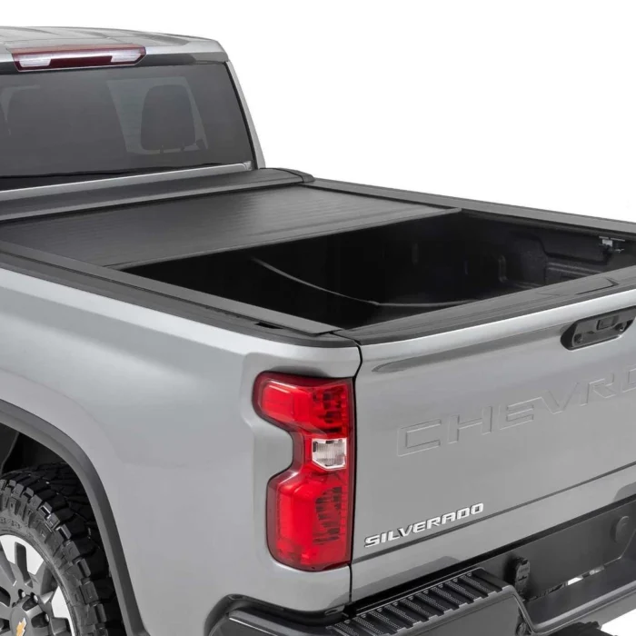 Rough Country Retractable Bed Cover for 20-25 Chevy:GMC 2500HD | 6'9 2 Rough Country Retractable Bed Cover for 20-25 Chevy:GMC 2500HD | 6'9 2