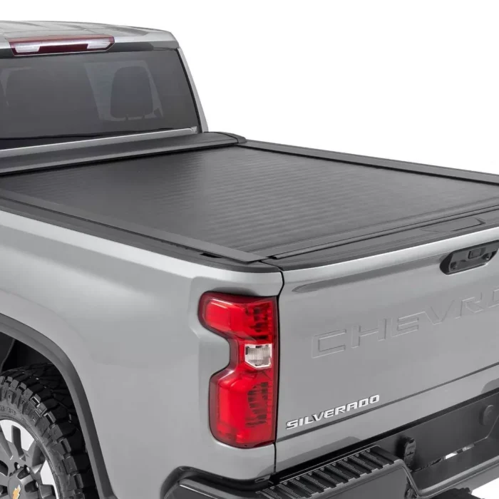 Rough Country Retractable Bed Cover for 20-25 Chevy:GMC 2500HD | 6'9 Rough Country Retractable Bed Cover for 20-25 Chevy:GMC 2500HD | 6'9