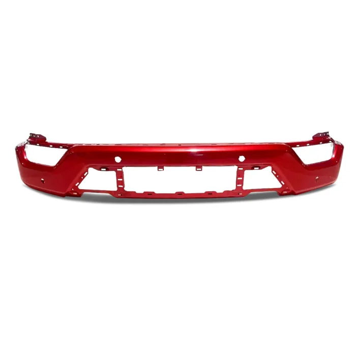 Steel Rapid Red Front Bumper Face Bar W: 4 Holes For 2021-2023 Ford F-150 F150 2 Steel Rapid Red Front Bumper Face Bar W: 4 Holes For 2021-2023 Ford F-150 F150 2