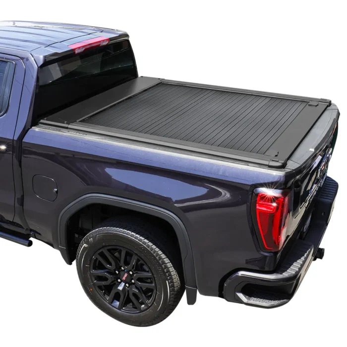 Syneticusa MR Retractable Tonneau Cover For 2007-2025 GMC Sierra 5.8ft Truck Bed Syneticusa MR Retractable Tonneau Cover For 2007-2025 GMC Sierra 5.8ft Truck Bed