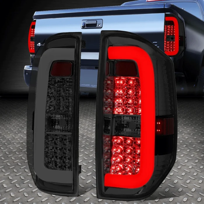 TOYOTA TUNDRA SMOKED HOUSING TAIL LIGHT BRAKE LAMPS TOYOTA TUNDRA SMOKED HOUSING TAIL LIGHT BRAKE LAMPS