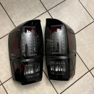 Tail Lights Smoke LED For Toyota Tacoma 2016-2023 Rear Brake Signal Lamp Pair