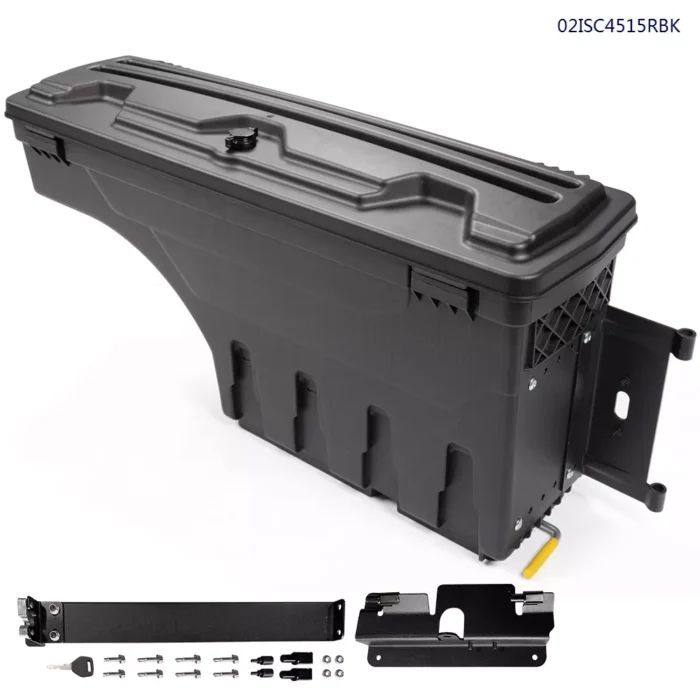 Truck Bed Storage Box Toolbox Right Fit For Chevy Silverado GMC Sierra 2007-2018 2