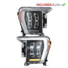 VLAND 2021-2024 FORD F-150 QUAD LED PROJECTOR HEADLAMP LH&RH W: AUXILIARY LIGHTS 2